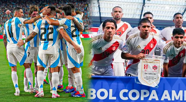 Argentina enfrenta a Perú en el cierre del grupo A de la Copa América 2024. Argentina enfrenta a Perú en el cierre del grupo A de la Copa América 2024.