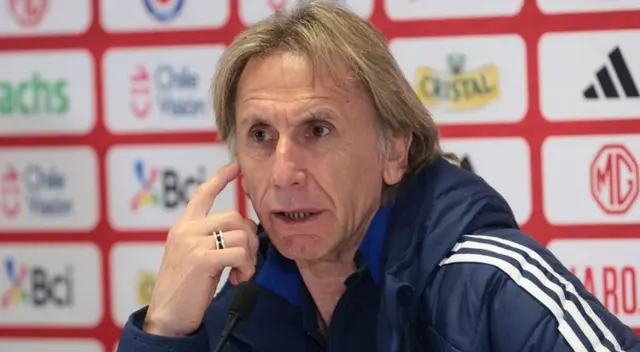 Ricardo Gareca, técnico de la selección chilena