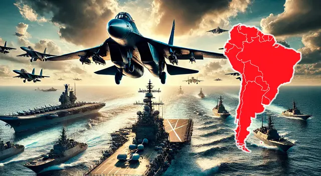 Este es el país con MAYOR PODER AÉREO de toda América Latina.