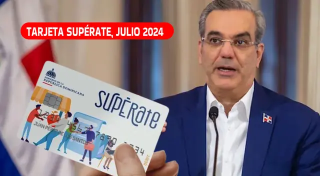 Conoce si te corresponde tener la tarjeta Supérate de julio 2024. Conoce si te corresponde tener la tarjeta Supérate de julio 2024.