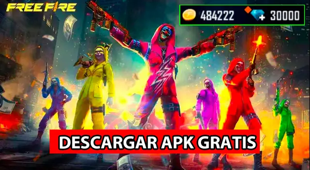 Descarga GRATIS Free Fire MOD APK con diamantes infinitos para smartphones Android.