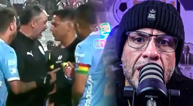 Mr. Peet tuvo severa crítica contra Bruno Pérez por el Alianza vs. Bolívar Mr. Peet tuvo severa crítica contra Bruno Pérez por el Alianza vs. Bolívar