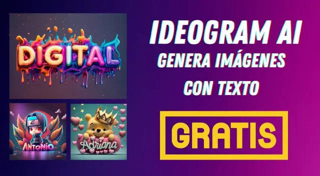 Crea tus propias imágenes sin necesidad de ser un diseñador PRO, esto gracias a ideogram.