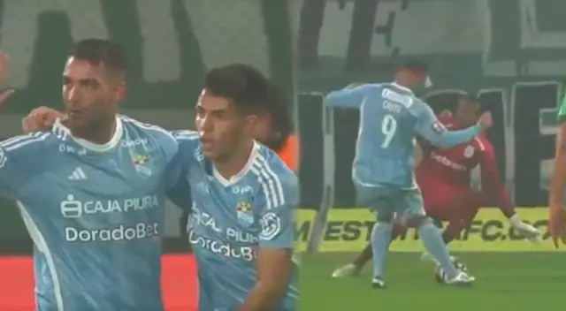 Cauteruccio marcó el primer gol de Sporting Cristal ante Atlético Nacional.