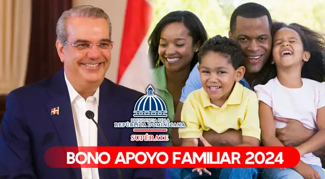 El Bono Apoyo Familiar tiene un monto único de RD $1,500 pesos. El Bono Apoyo Familiar tiene un monto único de RD $1,500 pesos.