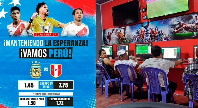 Una casa de apuestas peruana pagará una gran suma si es que Perú gana a Argentina en Copa América USA 2024. Una casa de apuestas peruana pagará una gran suma si es que Perú gana a Argentina en Copa América USA 2024.