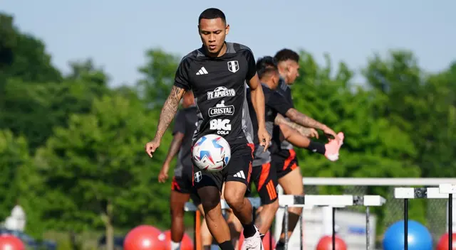 Bryan Reyna, delantero de Belgrano y de la selección peruana