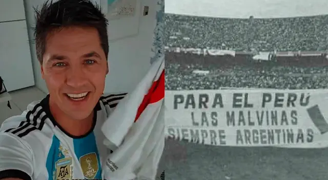 Hincha argentino se volvió viral al crear una canción que une a Perú y Argentina.