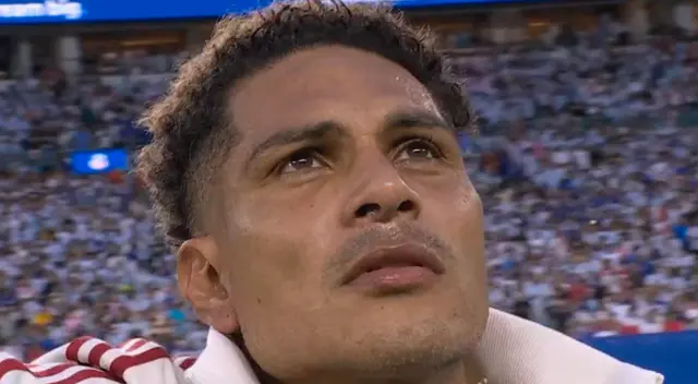 Paolo Guerrero se despide de la Copa América y lo hizo entre lágrimas.