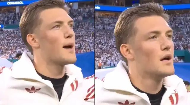 Oliver Sonne cantó el Himno Nacional del Perú por Copa América 2024. Oliver Sonne cantó el Himno Nacional del Perú por Copa América 2024.