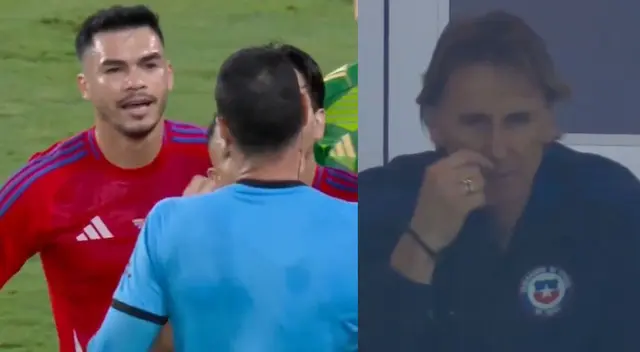 Gabriel Suazo fue expulsado y Chile se quedó con 10 ante Canadá. Gabriel Suazo fue expulsado y Chile se quedó con 10 ante Canadá.