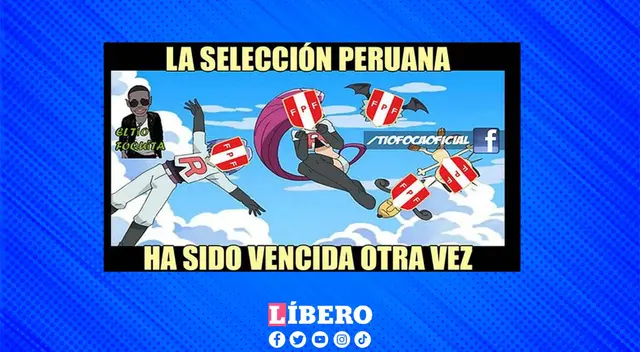 Perú fue destruido como el equipo Rocket.