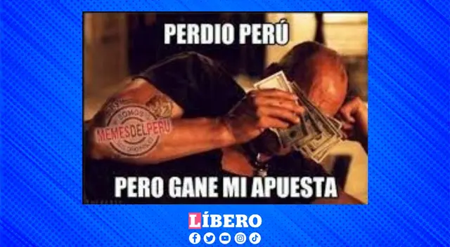 Los apostadores peruanos celebraron la derrota de la Bicolor.