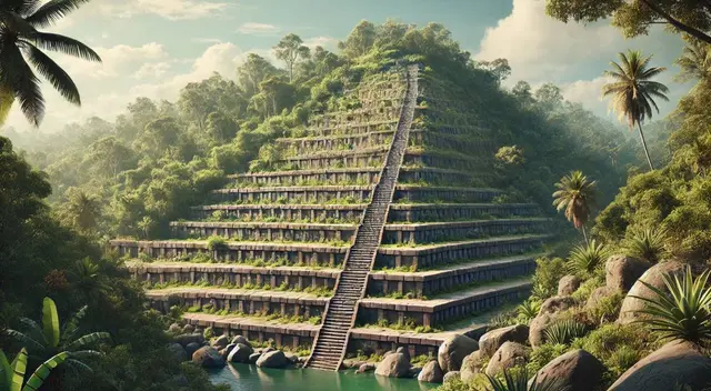 La pirámide más antigua del mundo está en Indonesia La pirámide más antigua del mundo está en Indonesia