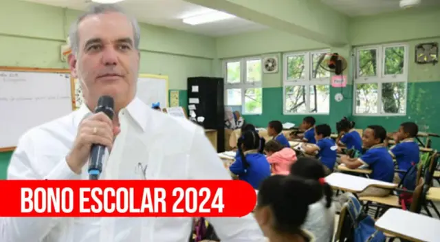Bono Escolar, 2024: conoce si accedes al beneficio en República Dominicana Bono Escolar, 2024: conoce si accedes al beneficio en República Dominicana