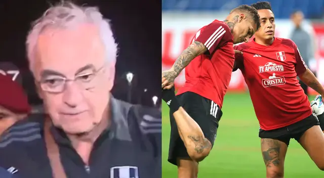 Jorge Fossati habló sobre si seguirá convocando a Paolo Guerrero y Christian Cueva