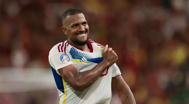 Salomón Rondón, principal figura de la Vinotinto