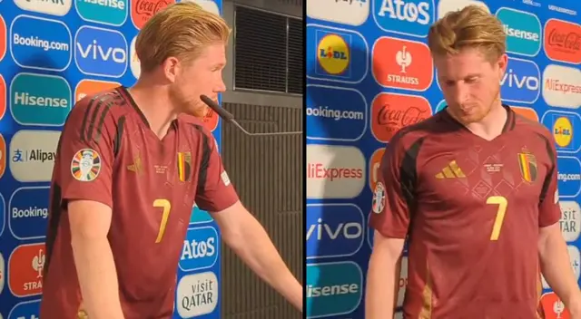 Kevin De Bruyne generó polémica tras insultar a un periodista.
