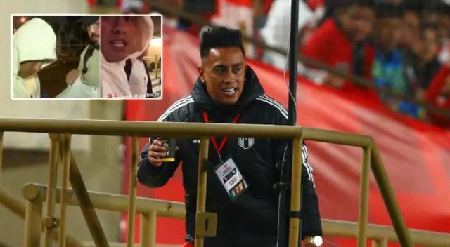 Christian Cueva tuvo altercado con hincha que lo respaldó tras eliminación de la Copa América