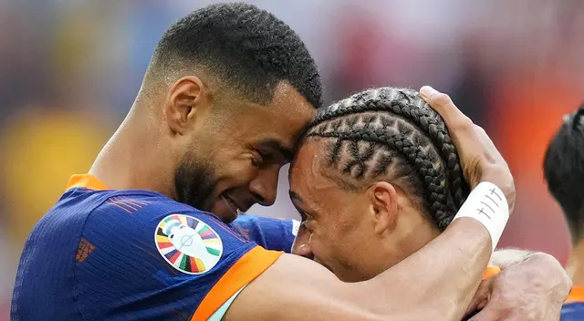 Gakpo anotó el 1-0 parcial de Países Bajos sobre Rumanía.