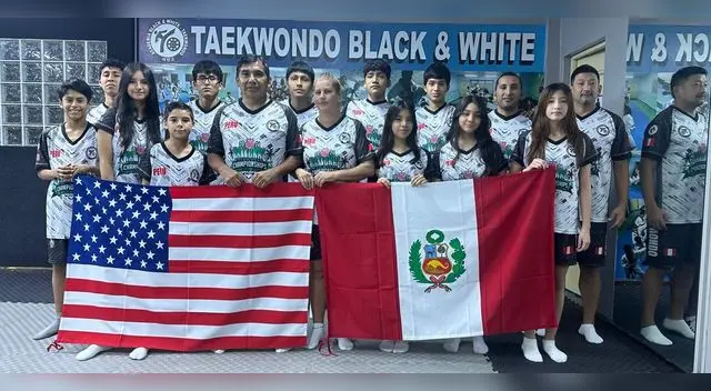 La comitiva peruana está conformada por más de 10 jóvenes deportistas.