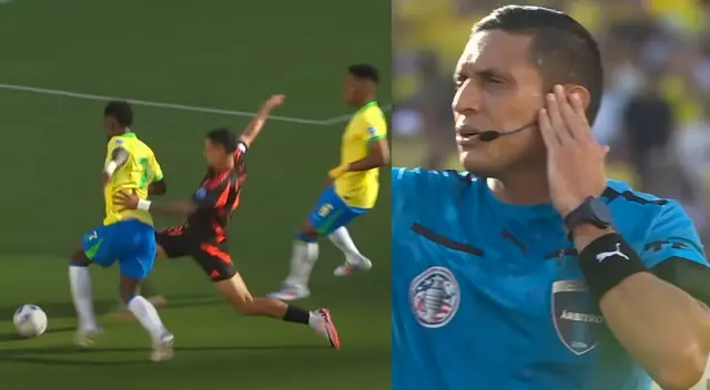 Conmebol revela audios del VAR del partido Brasil vs Colombia por la Copa América 2024.
