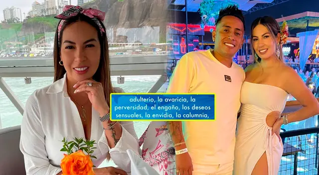 La esposa de Cueva compartió potentes mensajes en sus redes sociales tras nueva separación.