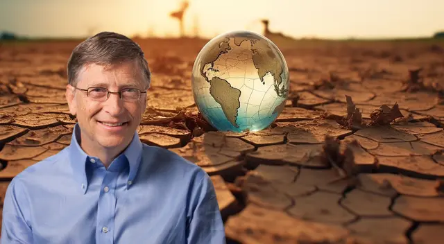Bill lleva años proponiendo nuevas formas sostenibles para combatir el cambio climático que es un problema serio para toda la humanidad.