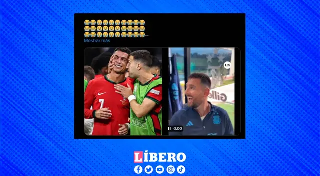Messi en semis y Cristiano fuera de la 'Euro', las bromas estuvieron a la orden del día. Messi en semis y Cristiano fuera de la 'Euro', las bromas estuvieron a la orden del día.