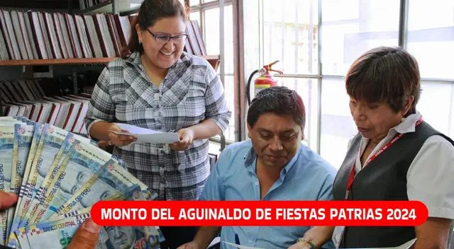 El monto del aguinaldo por Fiestas Patria será de 300 soles este 2024. El monto del aguinaldo por Fiestas Patria será de 300 soles este 2024.