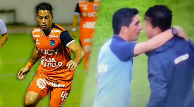 Cristian Benavente fue captado reclamandole a su DT. Cristian Benavente fue captado reclamandole a su DT.