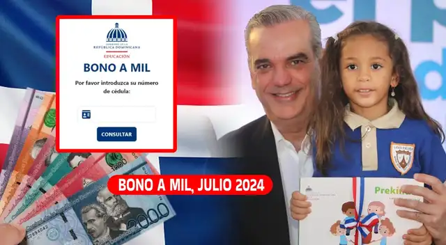 El Bono a Mil es uno de los beneficios económicos más populares de República Dominicana.