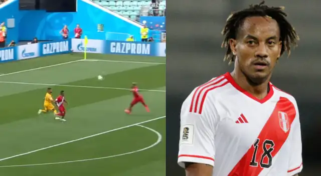 André Carrillo recordó su gol a Australia en Rusia 2018 y dejó fuerte mensaje.