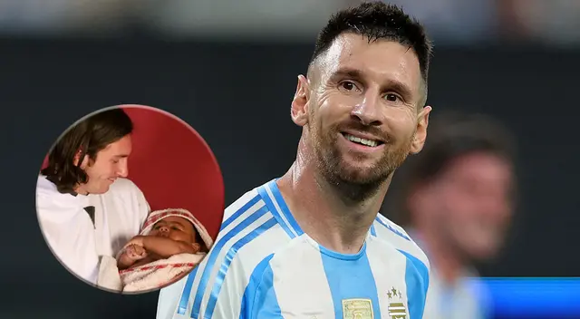 ¿La imagen de Messi con Lamine Yamal es real?