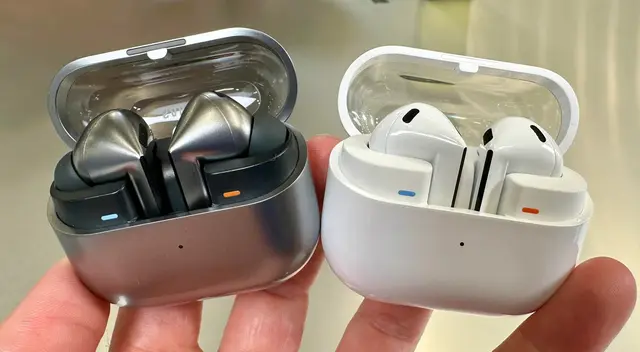 Samsung lanza nuevos auriculares Galaxy Buds 3 Pro, una réplica de los AirPods. Samsung lanza nuevos auriculares Galaxy Buds 3 Pro, una réplica de los AirPods.