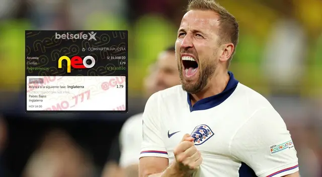 Peruano se llevó más de 62 mil soles en un solo día tras la victoria de Inglaterra.