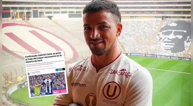 Prensa internacional llama "Mercenario" a Gabriel Costa
