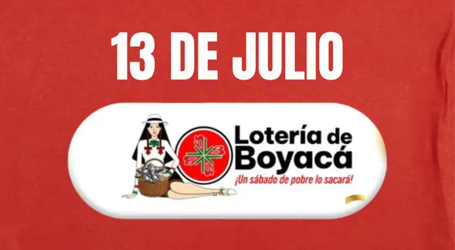 Lotería de Bocayá en Colombia: conoce los resultados de HOY, 13 de julio