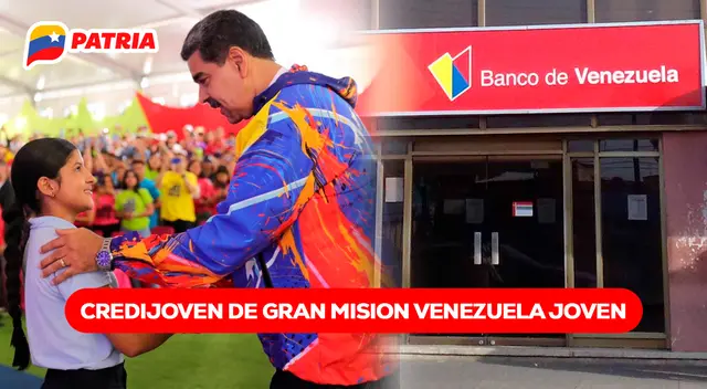 Conoce cómo acceder a Credijoven tras registrarte a la Gran Misión Venezuela Joven.