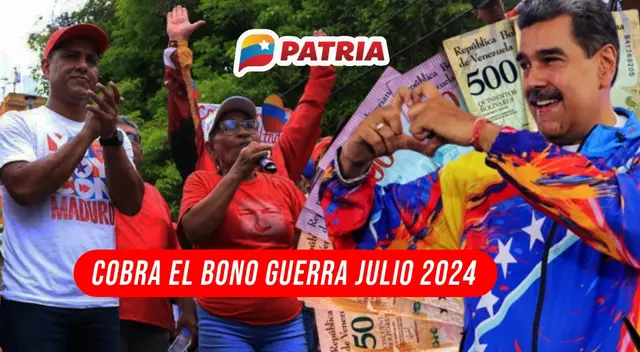 Consulta si hay aumento en el Bono Guerra y Segundo Bono Especial de julio 2024 vía Sistema Patria.