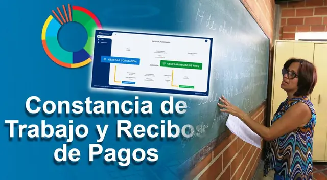 Accede ahora a tu recibo de pago del MPPE mediante la plataforma Autogestión RRHH.