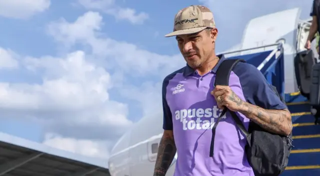 Paolo Guerrero vive días intensos con la César Vallejo. Paolo Guerrero vive días intensos con la César Vallejo.