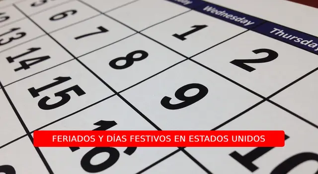 Conoce los feriados y días festivos en Estados Unidos para agosto 2024.