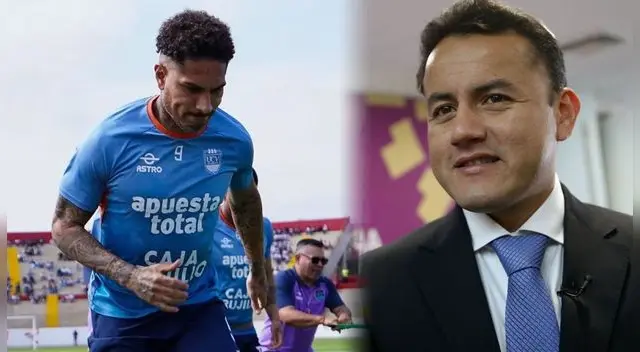 Paolo Guerrero y Richard Acuña no se reunieron