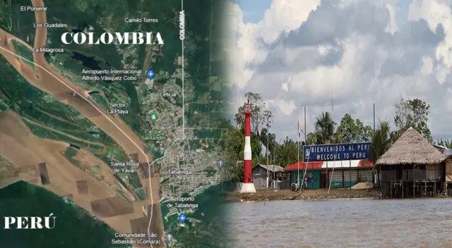 Perú y Colombia están enfrascados en un diferendo limítrofe donde ambos reclaman como propia la soberanía de la isla Santa Rosa, surgida en el cauce del río Amazonas.