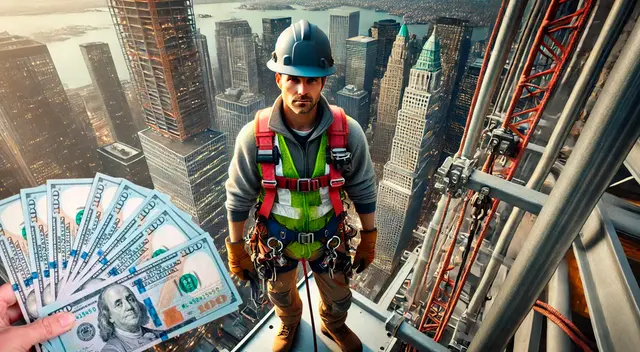 Esto es lo que gana un trabajador de construcción en Estados Unidos.