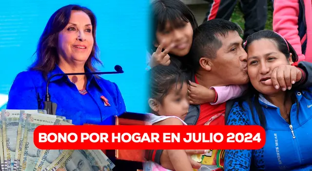 La población quiere saber si se la presidenta entregará el Bono por hogar en julio 2024. La población quiere saber si se la presidenta entregará el Bono por hogar en julio 2024.