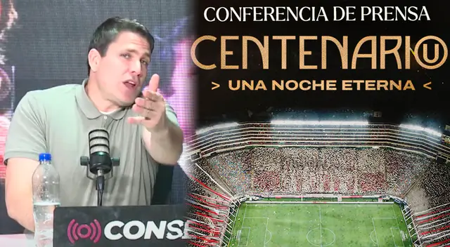 Paco Bazán participará de la Noche Eterna por el centenario de Universitario. Paco Bazán participará de la Noche Eterna por el centenario de Universitario.
