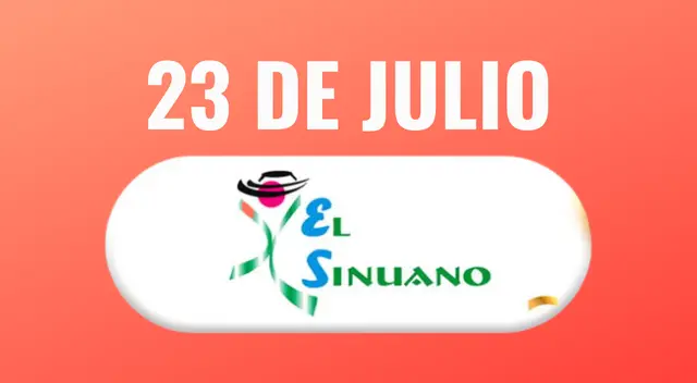 Sinuano: revisa las jugadas ganadoras del sorteo de HOY, 23 de julio Sinuano: revisa las jugadas ganadoras del sorteo de HOY, 23 de julio
