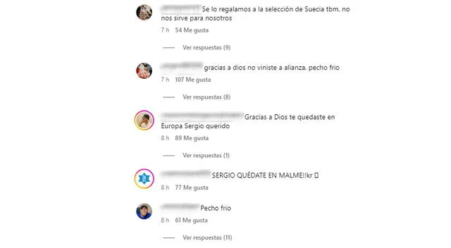 Así reaccionaron algunos usuarios a la publicación de Sergio Peña | Foto: Instagram Sergio Peña Así reaccionaron algunos usuarios a la publicación de Sergio Peña | Foto: Instagram Sergio Peña